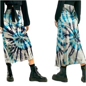 Free People Velvet Skirt